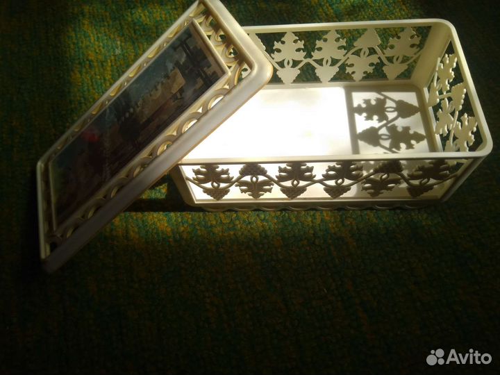 Шкатулка пластиковая СССР