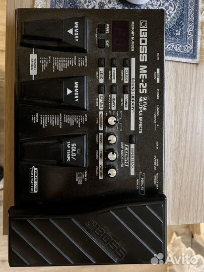 Процессор эффектов boss me 25