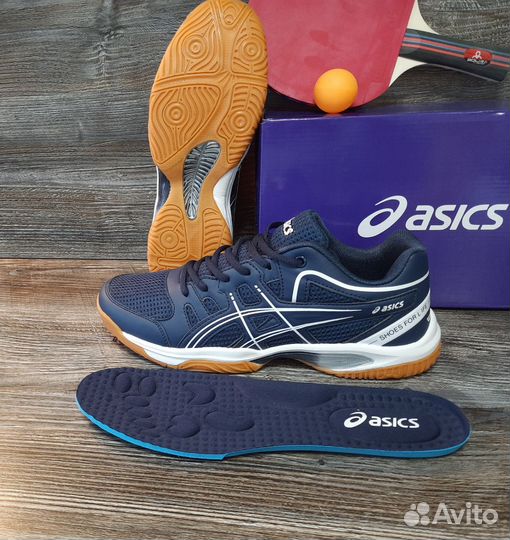 Кроссовки Asics для тенниса артикул 2219 синий