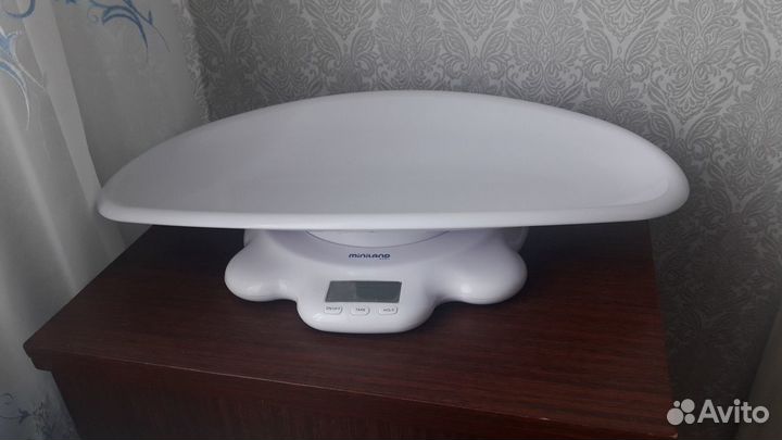 Детские весы miniland scaly up со съемным лотком