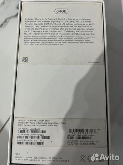 iPhone X, 64 ГБ
