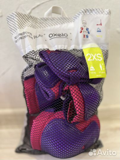 Роликовые коньки детские раздвижные с защитой