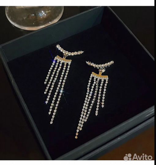 Серьги бижутерия