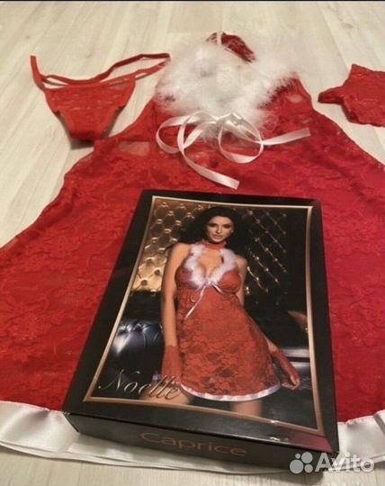 Эротический новогодний костюм Санта