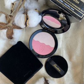 Румяна guerlain rose AUX joues 01;02 cHIC pink