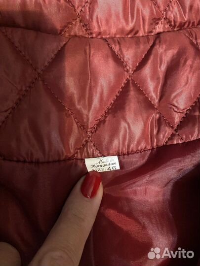 Стеганое пальто