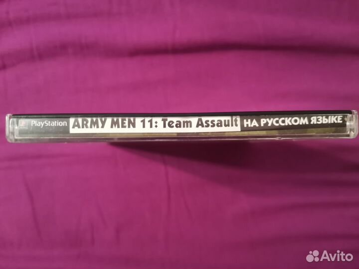 Игра Army Men 11 *Team Assault* на PlayStation 1