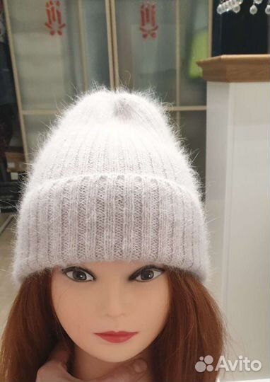 Шапки, варежки, манишки из пуха норки