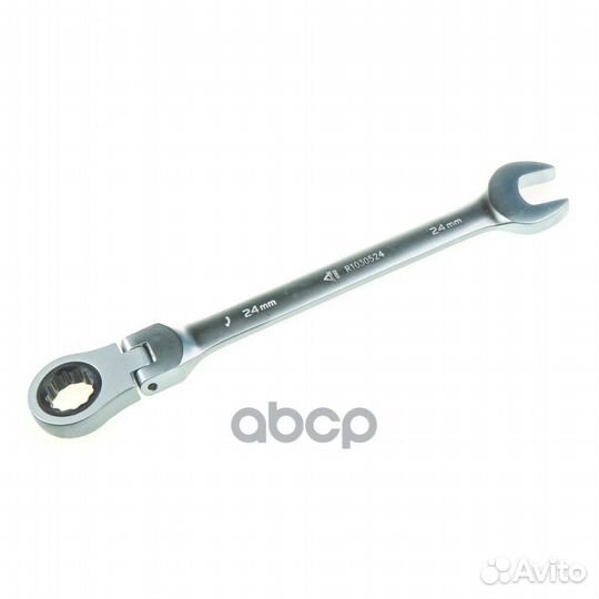 Ключ комбинированный 24мм трещоточный, шарнирны