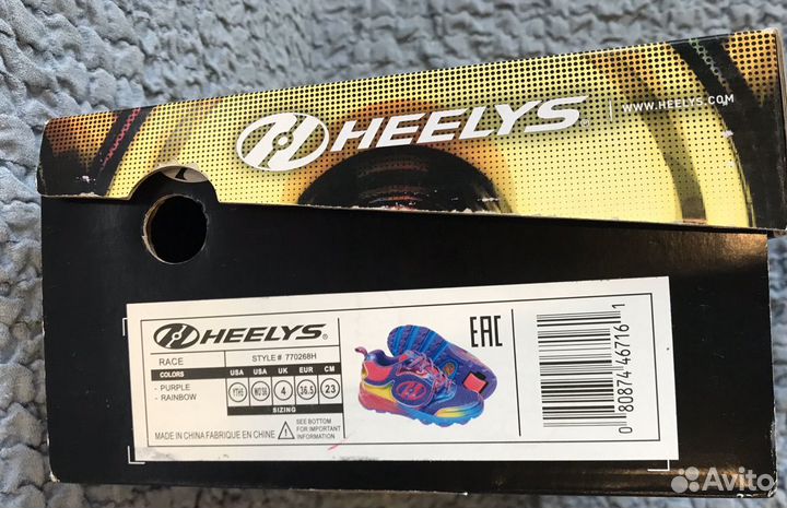 Кеды ролики heelys 36.5р