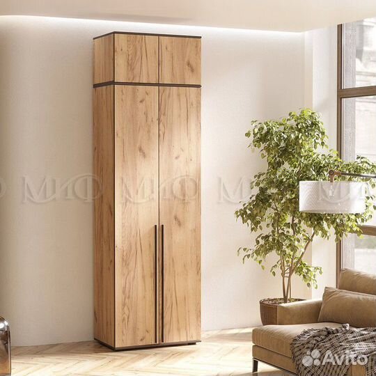 Шкаф Норд двухстворчатый с антресолью