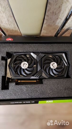 Видеокарта msi rtx 3060