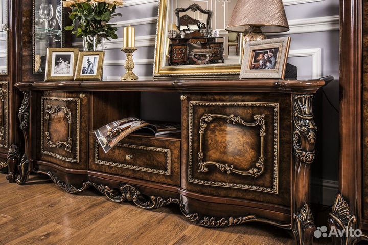 Гостиная Джоконда цвет орех