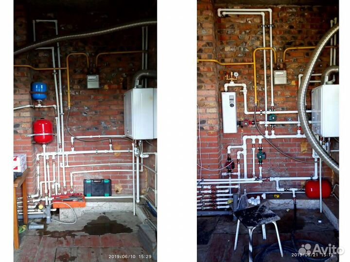 Отопление монтаж ремонт