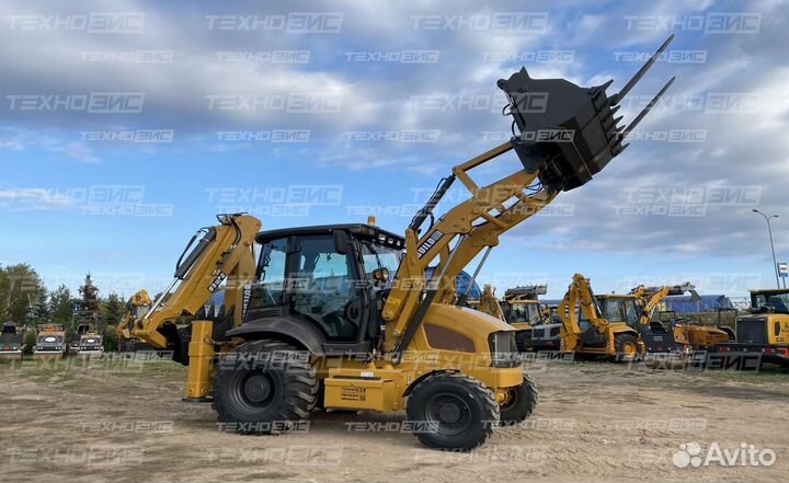 Экскаватор-погрузчик Builder BL388, 2023