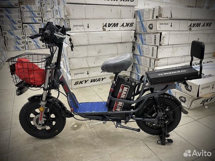 Электровелосипед монстр MKL-A1 500W чёрный