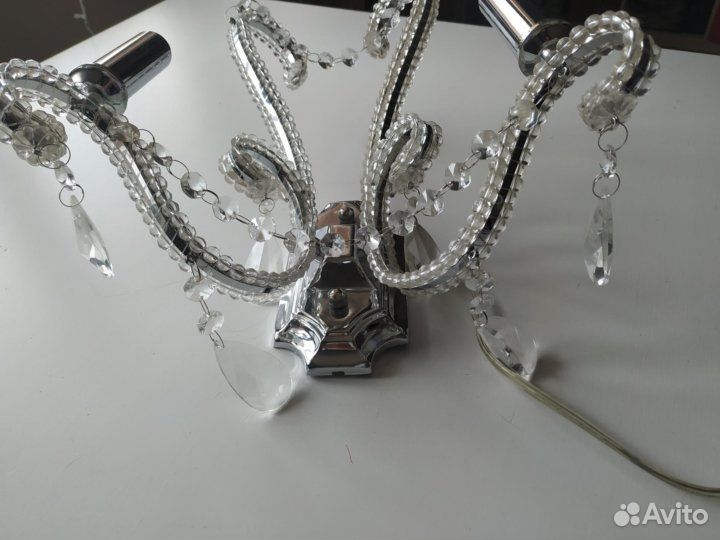 Бра хрустальное