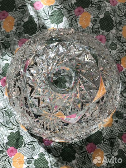Вазы хрусталь СССР
