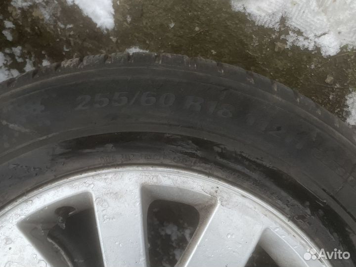 Зимняя резина с дисками 255/60 r18