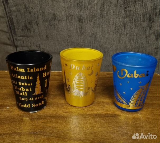 Стаканы, стопки из поездок