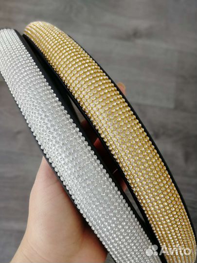 Оплётка на руль со стразами новая