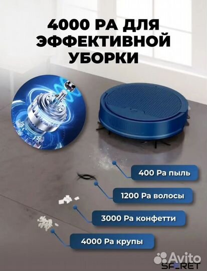 Робот пылесос для сухой и влажной уборки б/у