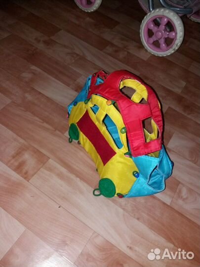 Мягкая машинка