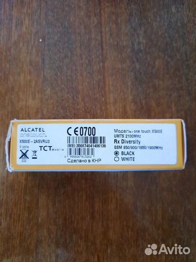 3G USB модем One Touch X500E