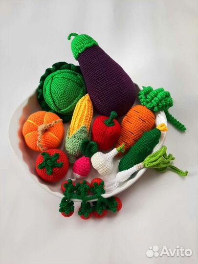 Овощи и фрукты игрушки