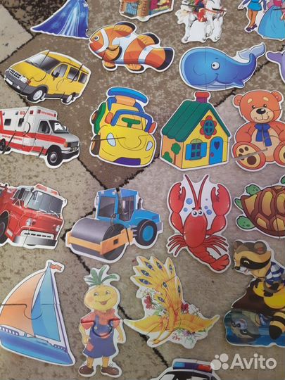 Пазлы детские для малышей