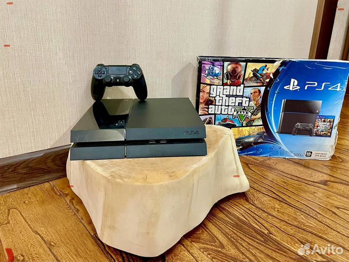Sony playstation 4 fat / много игр 60+