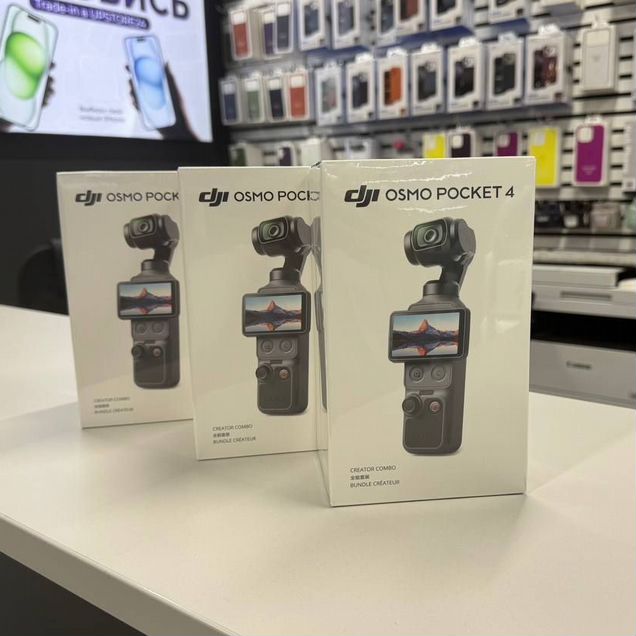 Экшн камера DJI Osmo Pocket 4 Creator Combo