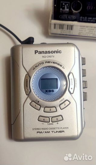 Кассетный плеер panasonic rq-cr07v