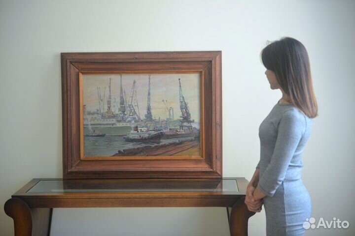 СССР. Соцреализм. 1970. двп, масло