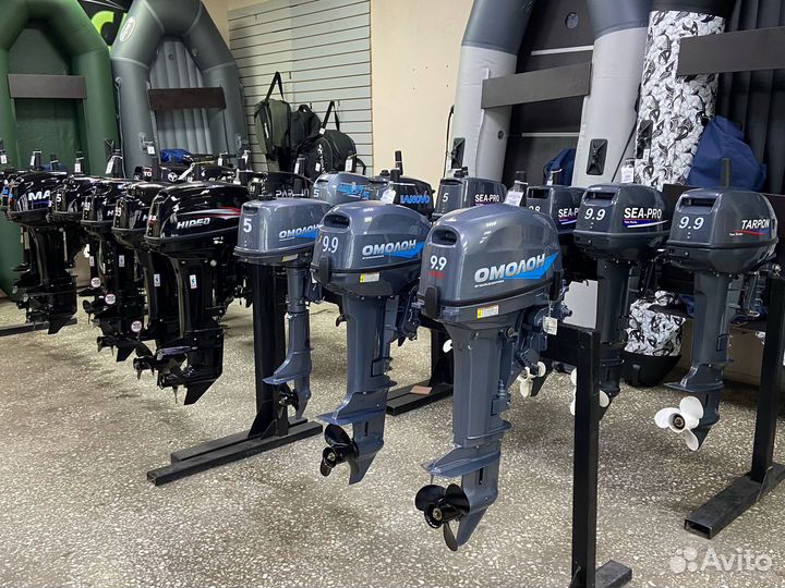 Лодочные моторы в ассортименте