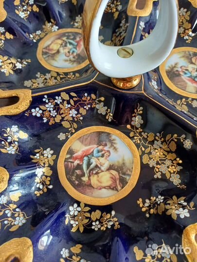 Менажница фарфоровая