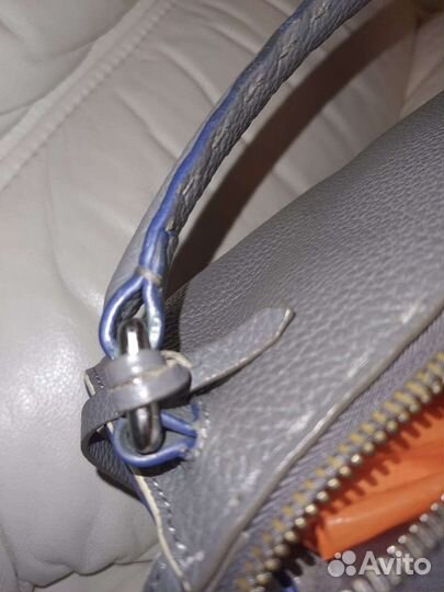 Сумка натуральная кожа fendi