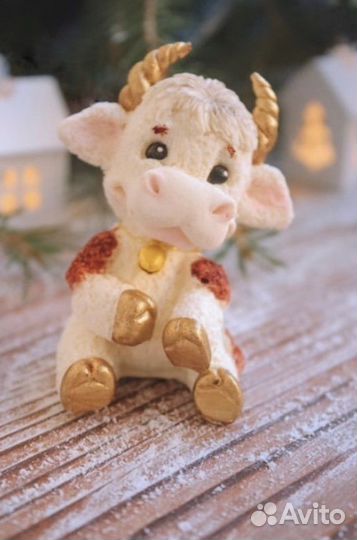 Форма «бычок» из пищевого силикона для шоколада