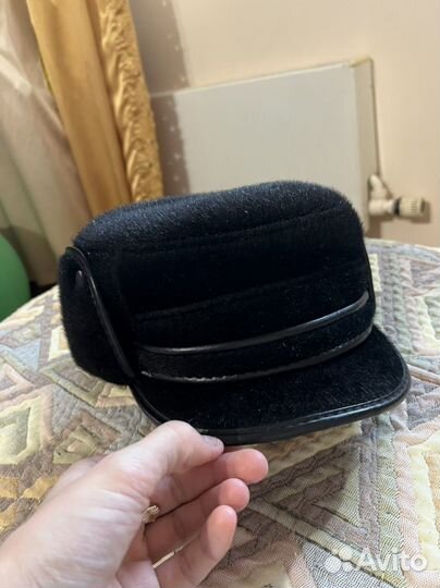 Шапка кепка мужская теплая