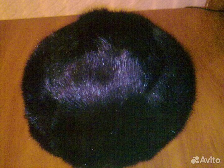 Шапка мужская из кролика размер 60