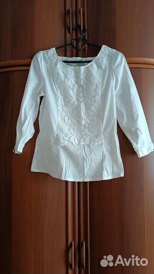 Блузка белая для девочек