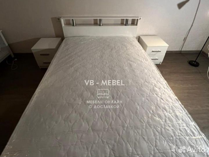 Тумба прикроватная белая