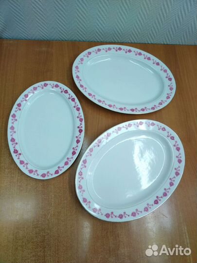 Блюдо большое винтаж