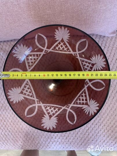 Ваза фруктовница СССР