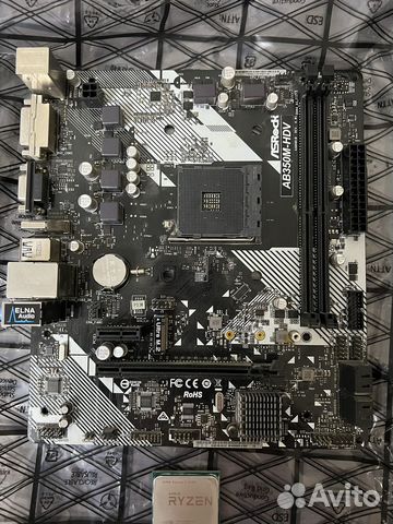 Материнская плата Asrock AB350M-HDV AM4 купить в Брянске | Электроника ...