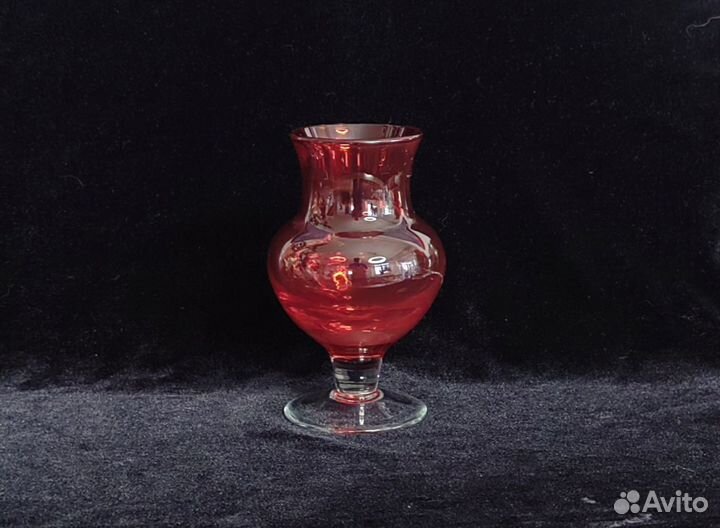 Ваза цветное стекло