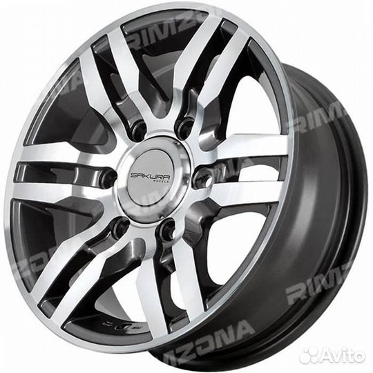 Литой диск sakura wheels R15 6x139.7