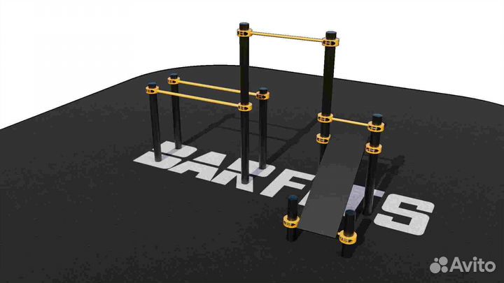 Детские Площадки - Брусья, шведская стенка, турник