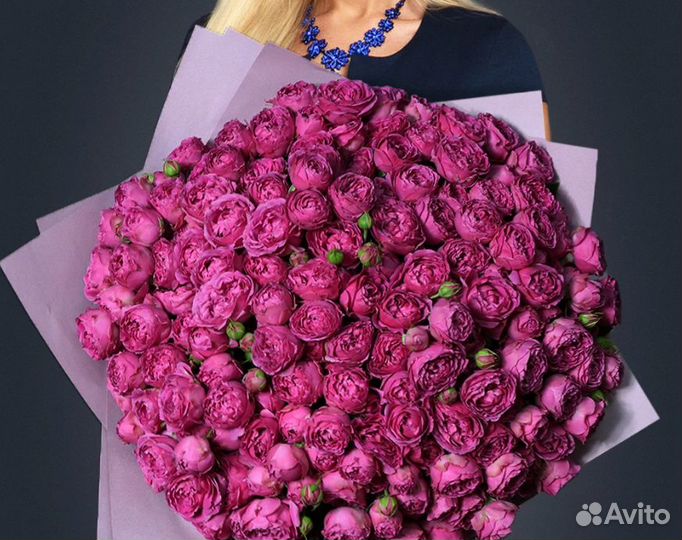 Букет цветов, букет белых роз, доставка цветов