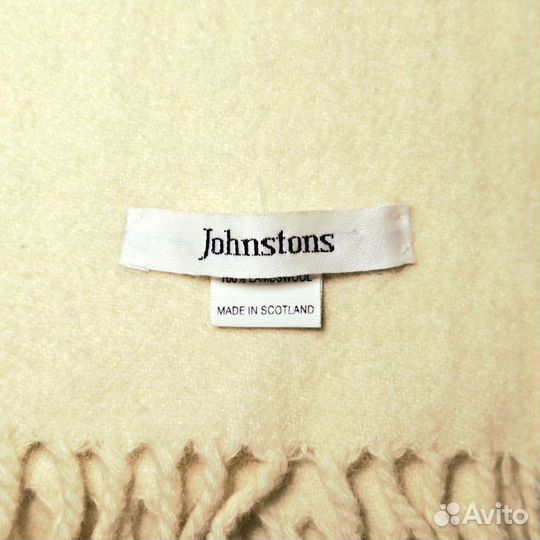 Шерстяной шарф Johnstons Made in Scotland